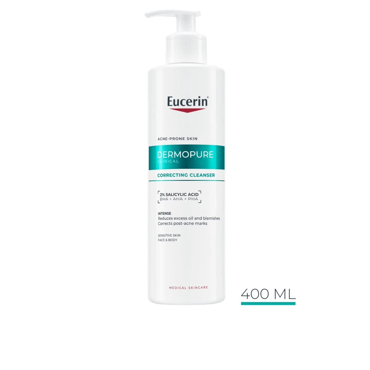 Eucerin DermoPure Clinical Correcting Cleanser 400ml cleanser #Size_400ml