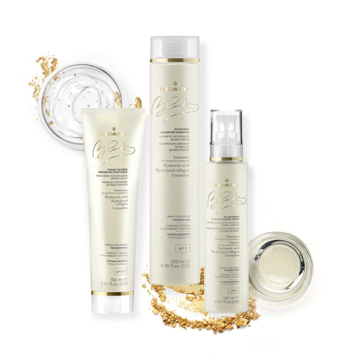 Medavita Blondie All Blondes Bonding Shampoo 250ml lifestyle