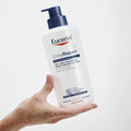 Eucerin UreaRepair 10% Urea Intensive Moisturizing Lotion 400ml in hand