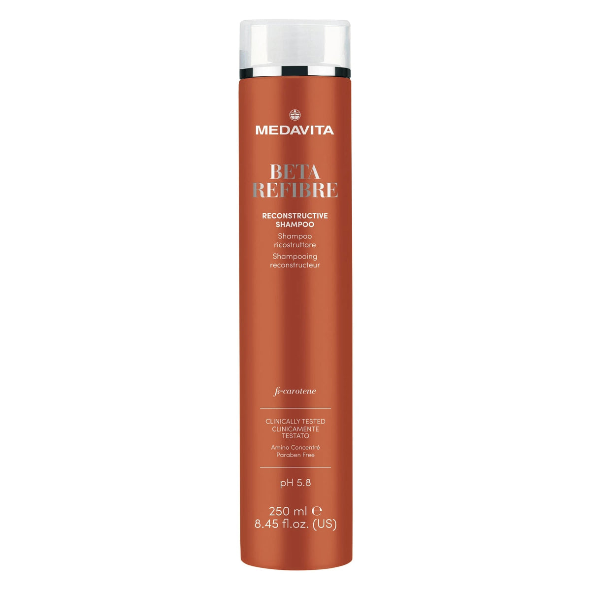 Medavita Beta Refibre Reconstructive Shampoo 250ml shampoo #Size_250ml
