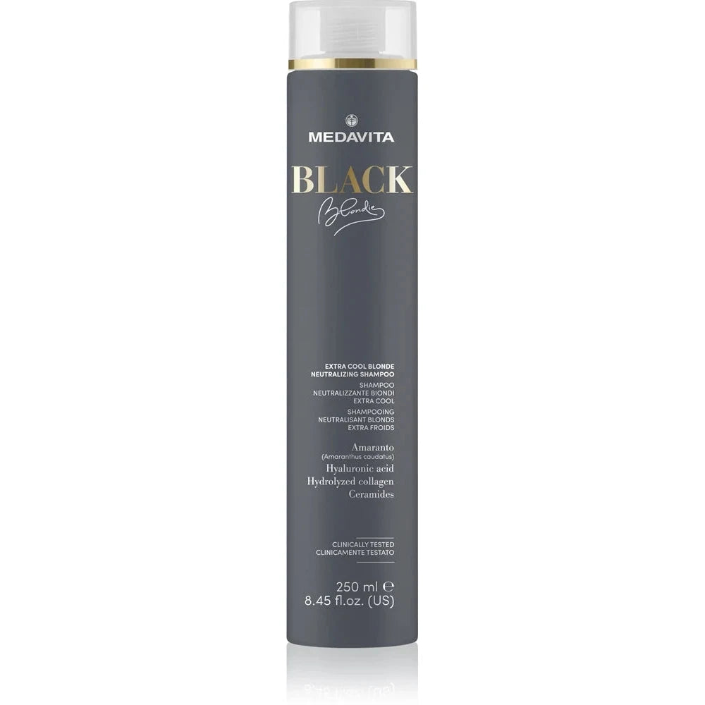 Medavita Black Blondie Extra Cool Blonde Neutralizing Shampoo 250ml shampoo #Size_250ml